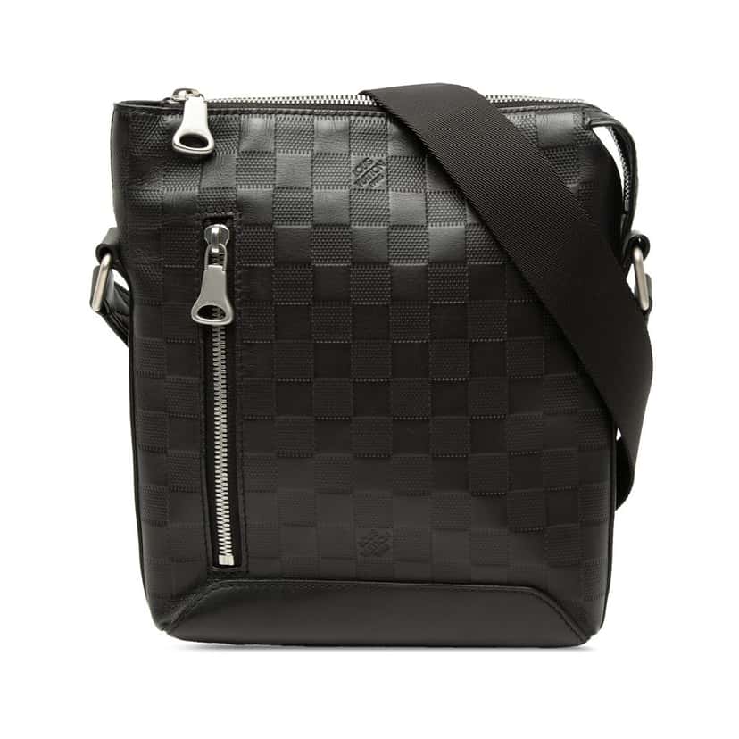 Louis Vuitton Damier Infini Discovery Messenger BB Black Leather Very good condition - Front View