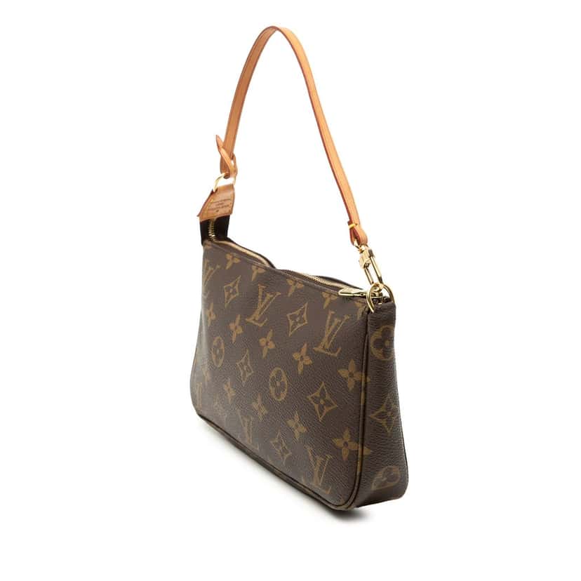 Louis Vuitton Monogram Pochette Accessoires Brown Very good condition - Back View
