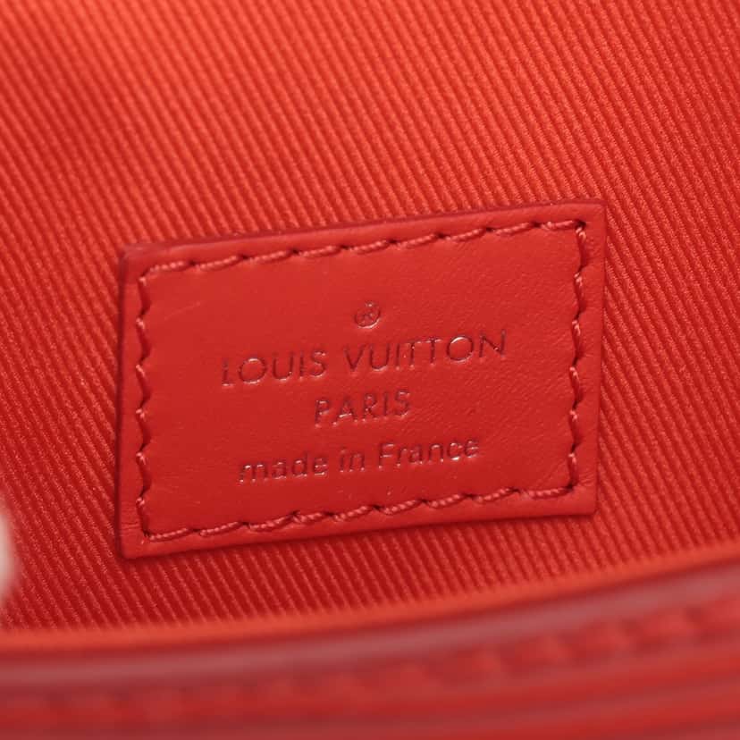 Louis Vuitton Epi XL Micro Steamer Red Leather Very good condition - Model View