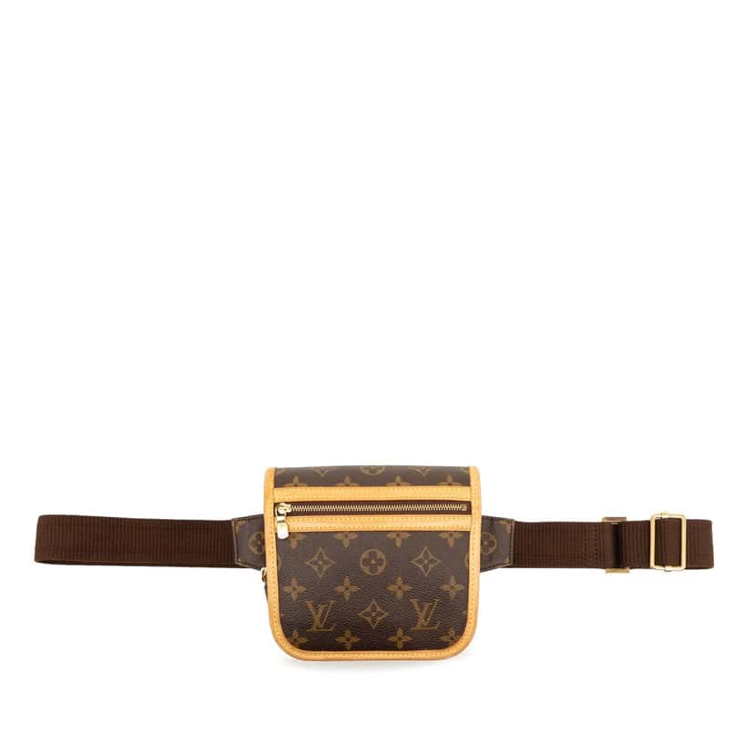 Louis Vuitton Monogram Bosphore Belt Bag Brown Very good condition - Front View