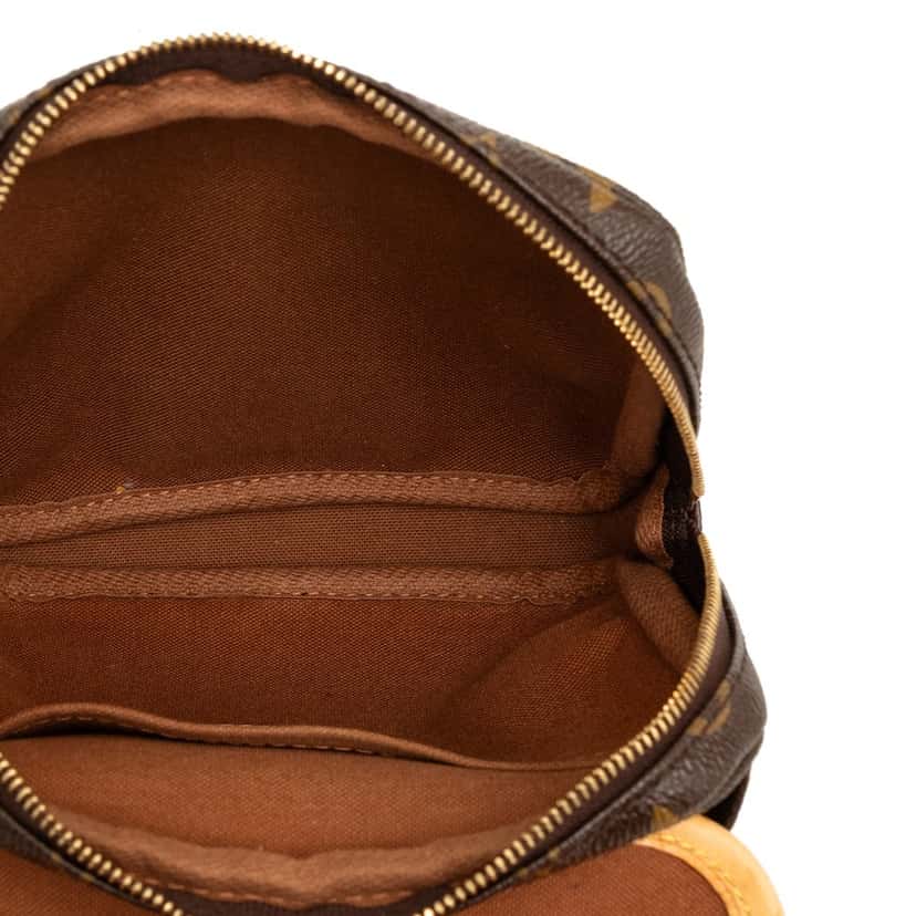 Louis Vuitton Monogram Bosphore Belt Bag Brown Very good condition - Model View