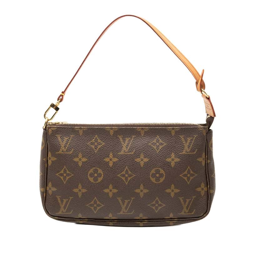Louis Vuitton Monogram Pochette Accessoires Brown Very good condition - Front View
