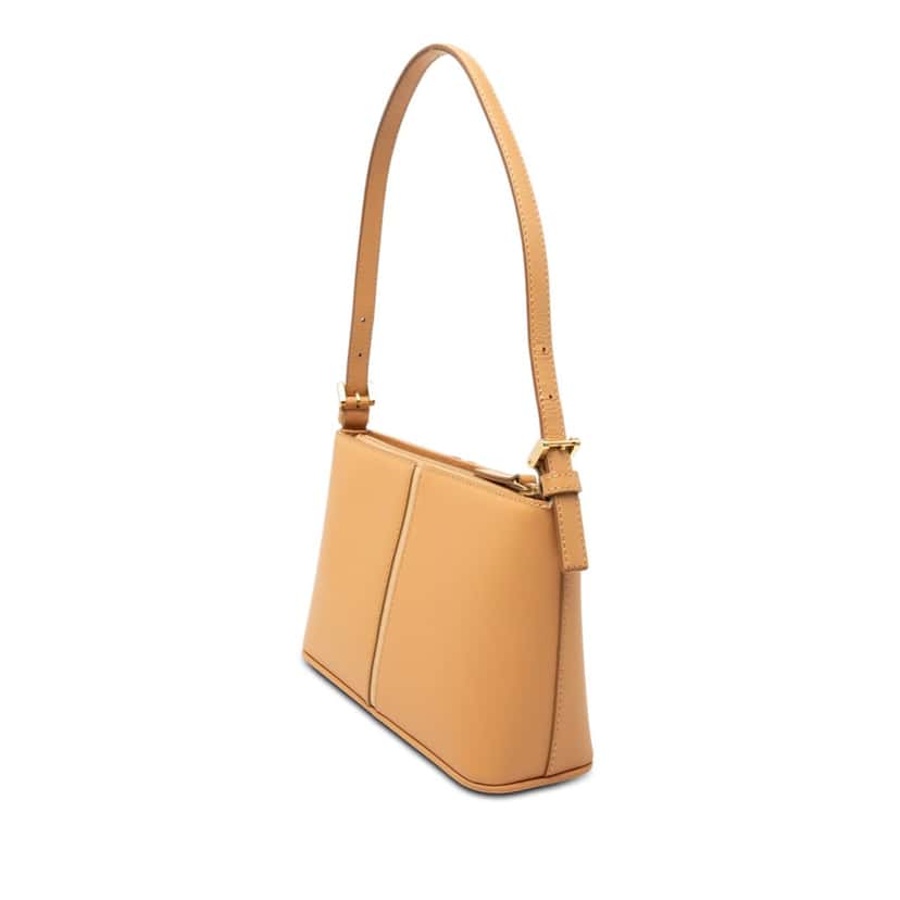 Burberry Leather Shoulder Bag Brown Leather Very good condition - Back View