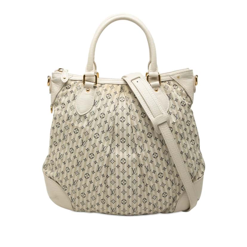 Louis Vuitton Monogram Mini Lin Croisette Marina PM Beige Very good condition - Front View