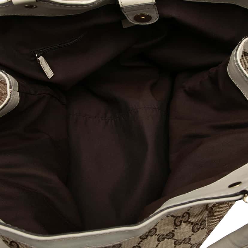 Gucci Large GG Canvas Sukey Tote Beige Very good condition - Model View