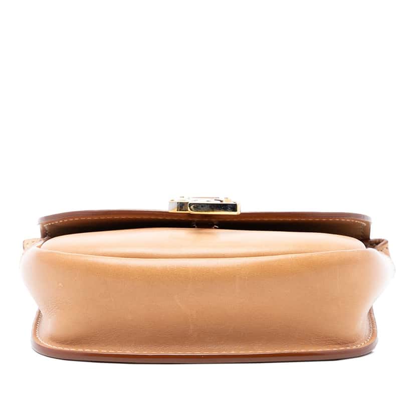 Saint Laurent Small Leather Kaia Crossbody Brown Leather Very good condition - Inside View