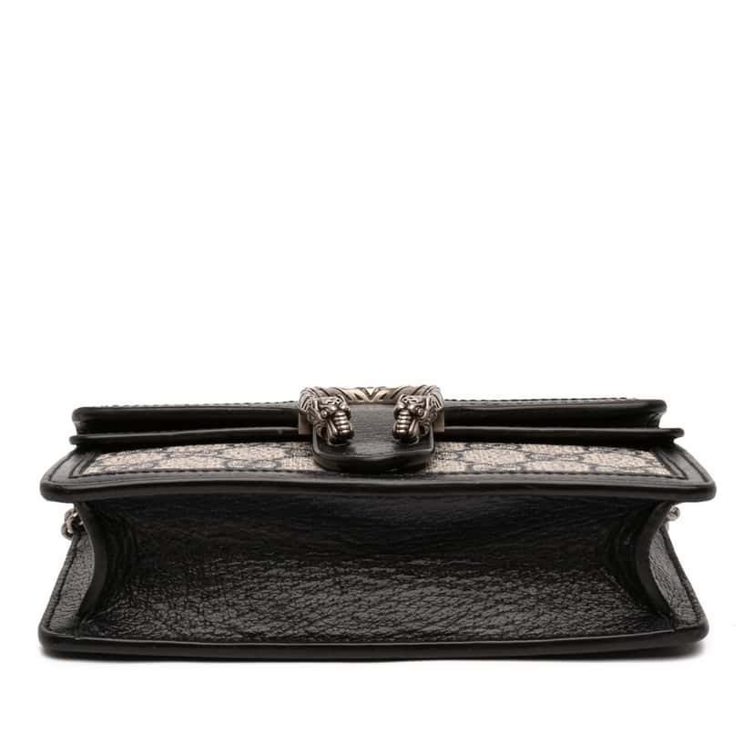 Gucci Mini GG Supreme Dionysus Crossbody Beige Very good condition - Inside View