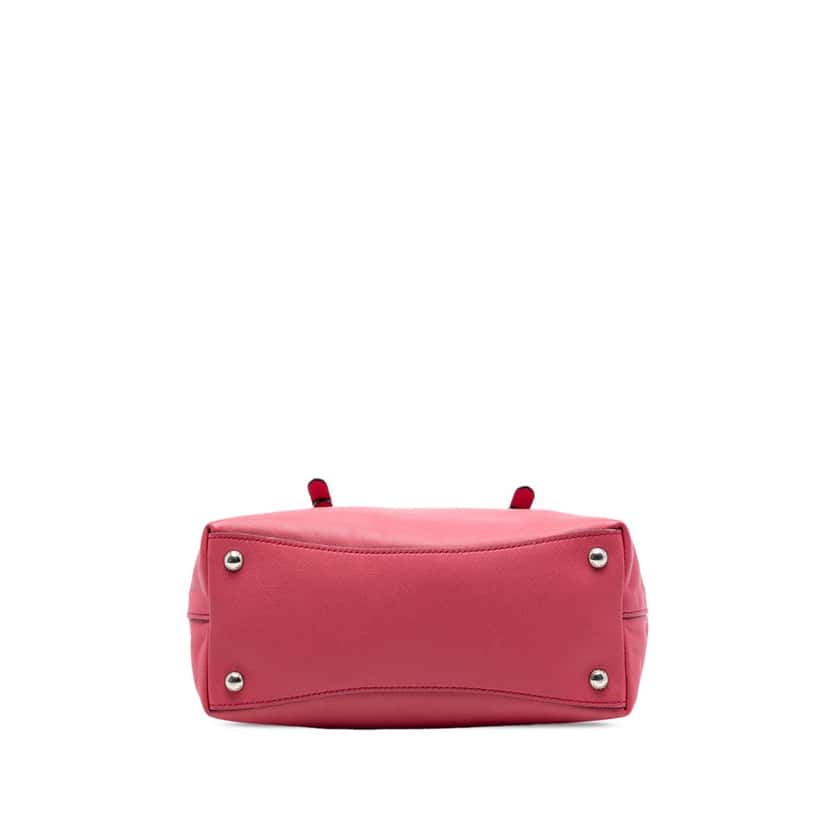 Prada Saffiano Soft Shopping Tote Pink Leather Very good condition - Inside View