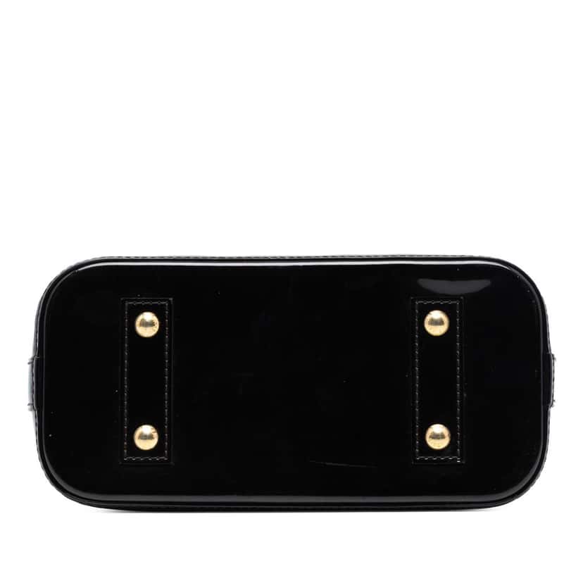 Louis Vuitton Monogram Vernis Alma BB Purple Leather Very good condition - Inside View