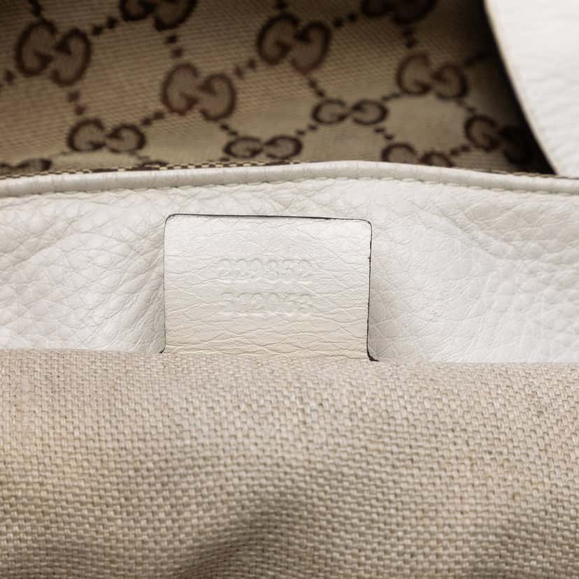 Gucci Medium GG Canvas Icon Bit Tote Beige Very good condition - Box View