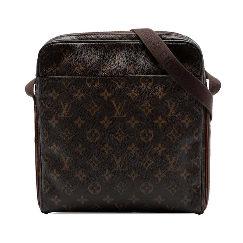 Louis Vuitton Monogram Trotteur Beaubourg Brown Very good condition - Front View
