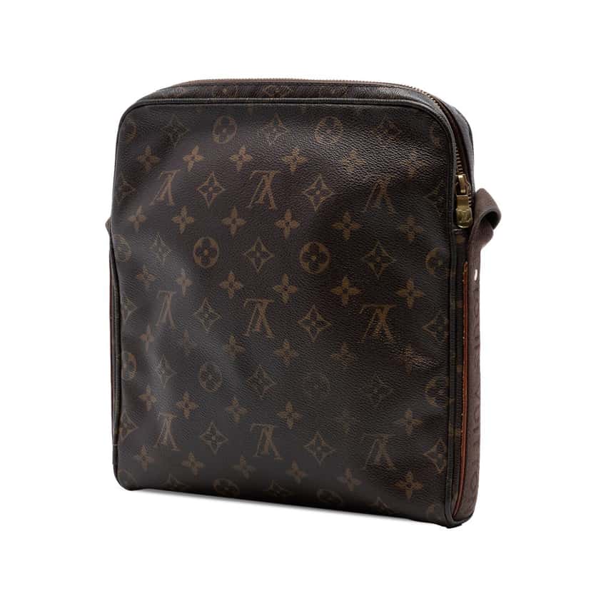Louis Vuitton Monogram Trotteur Beaubourg Brown Very good condition - Back View
