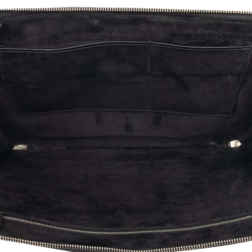Saint Laurent Leather Clutch Black Leather Very good condition - Model View