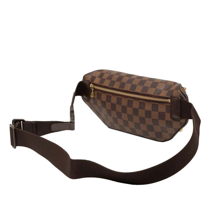 Louis Vuitton Damier Ebene Melville Bum Bag Brown Very good condition - Back View