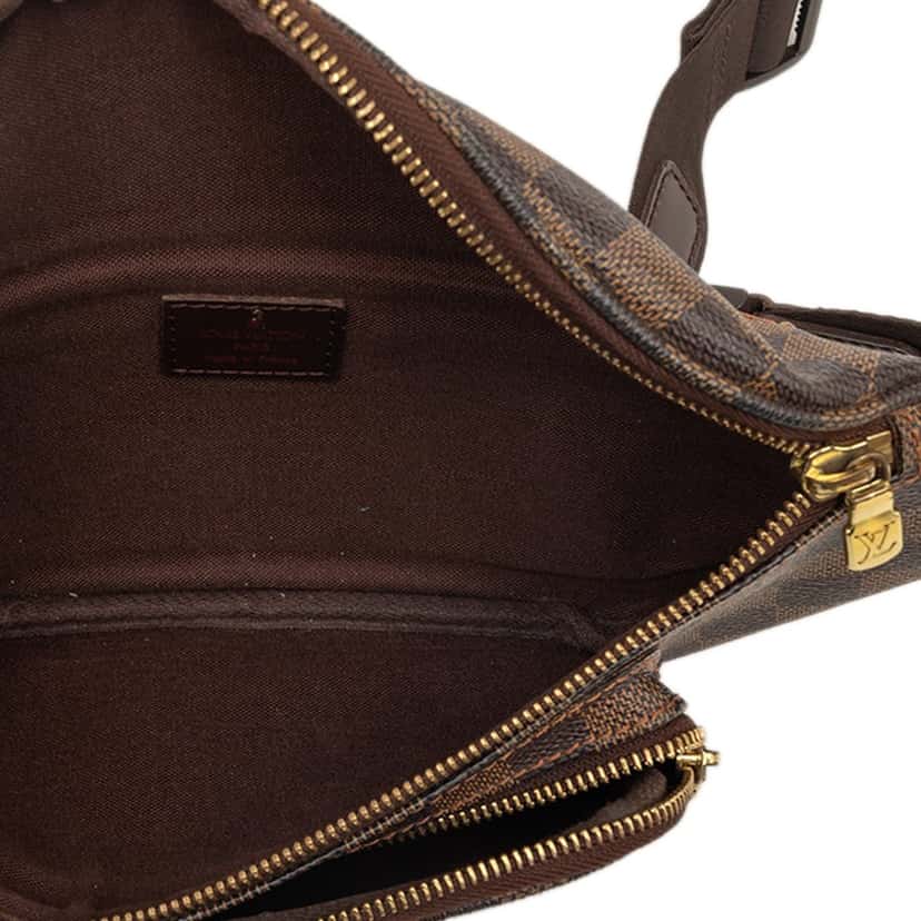 Louis Vuitton Damier Ebene Melville Bum Bag Brown Very good condition - Model View