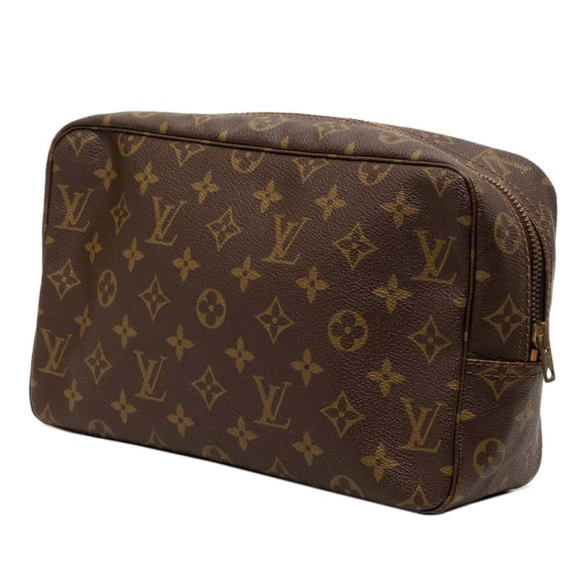 Louis Vuitton Monogram Trousse Toilette 28 Brown Very good condition - Back View