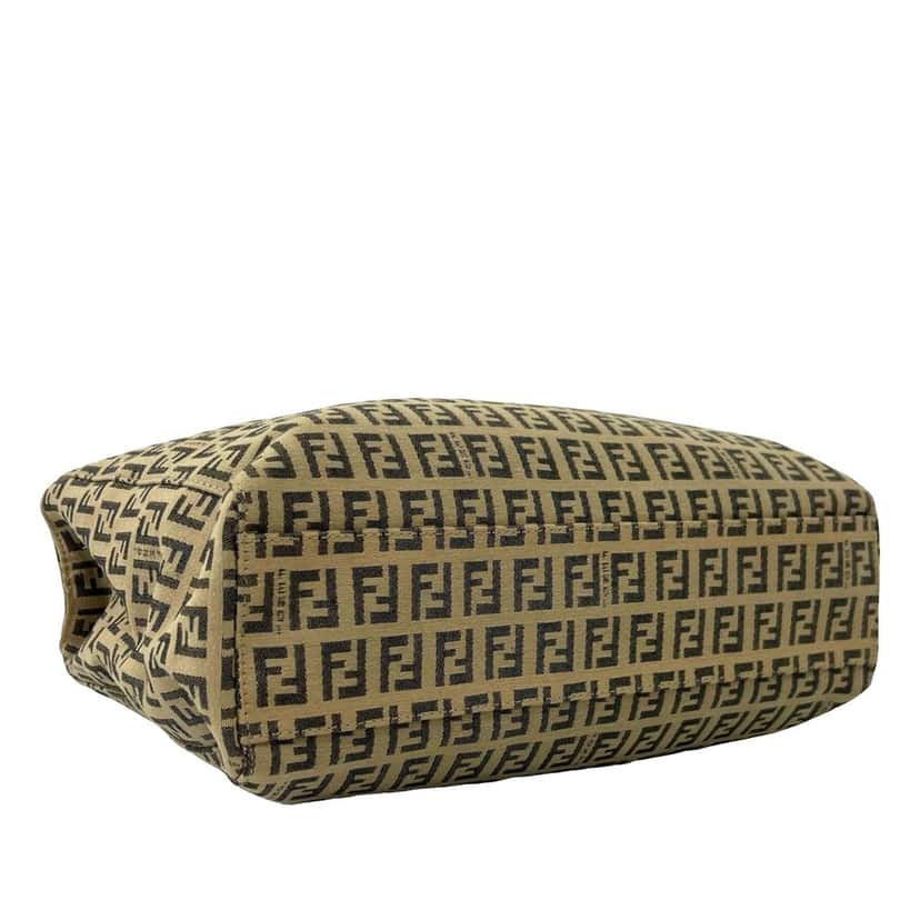 Fendi Zucchino Canvas Tote Beige Very good condition - Inside View