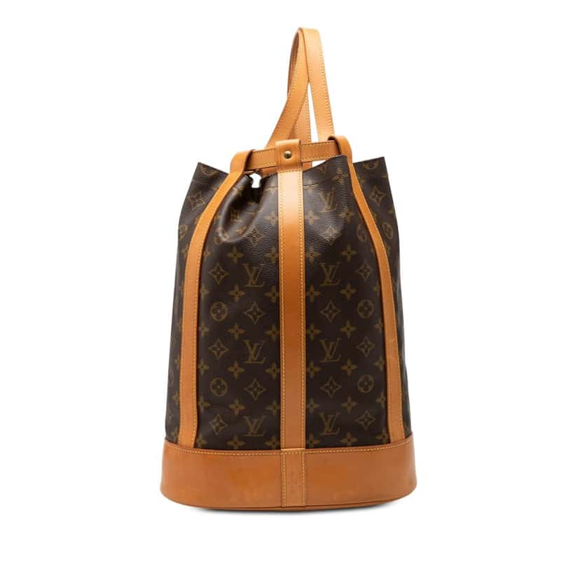 Louis Vuitton Monogram Randonnee PM Brown Very good condition - Front View