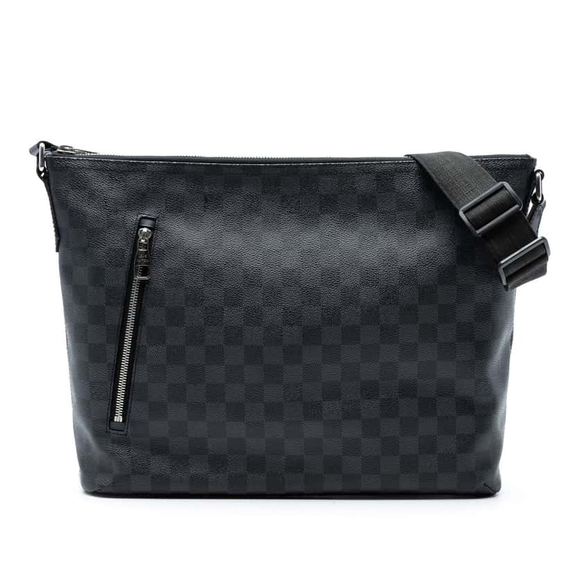 Louis Vuitton Damier Graphite Mick MM Black Very good condition - Front View
