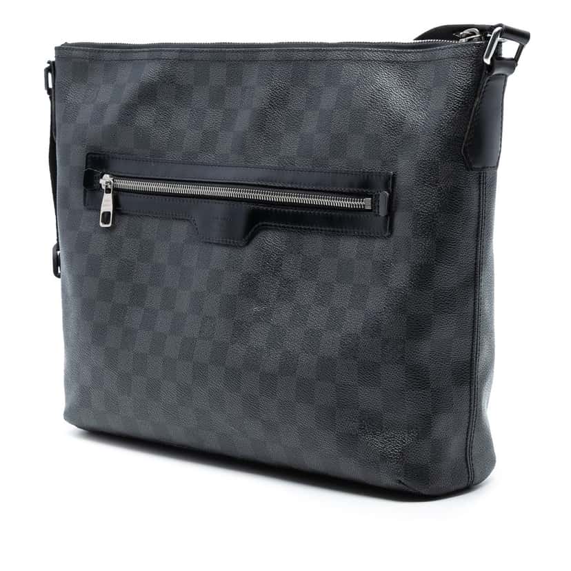 Louis Vuitton Damier Graphite Mick MM Black Very good condition - Back View