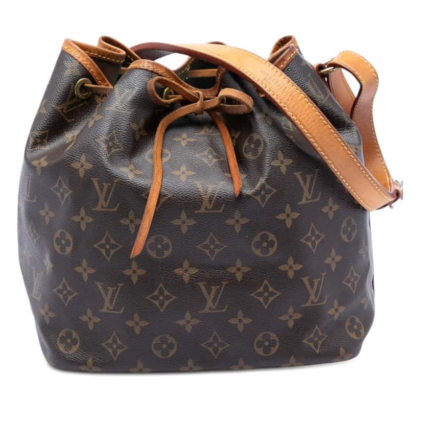 Louis Vuitton Monogram Petit Noe Brown Very good condition - Front View