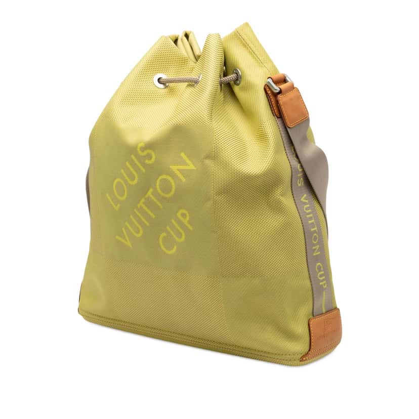 Louis Vuitton Damier Geant LV Cup Volunteer Green Very good condition - Back View