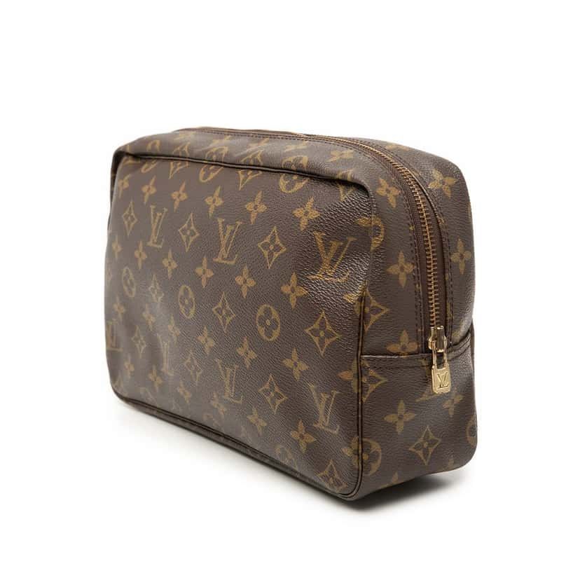 Louis Vuitton Monogram Trousse Toilette 28 Brown Very good condition - Back View