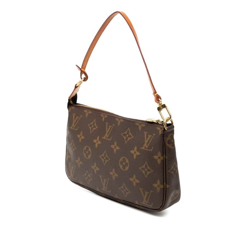 Louis Vuitton Monogram Pochette Accessoires Brown Very good condition - Back View