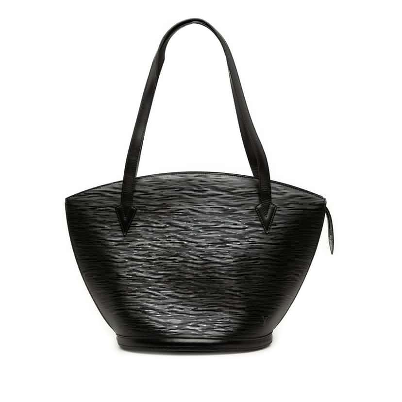 Louis Vuitton Epi Saint Jacques PM Long Strap Black Leather Good condition - Front View