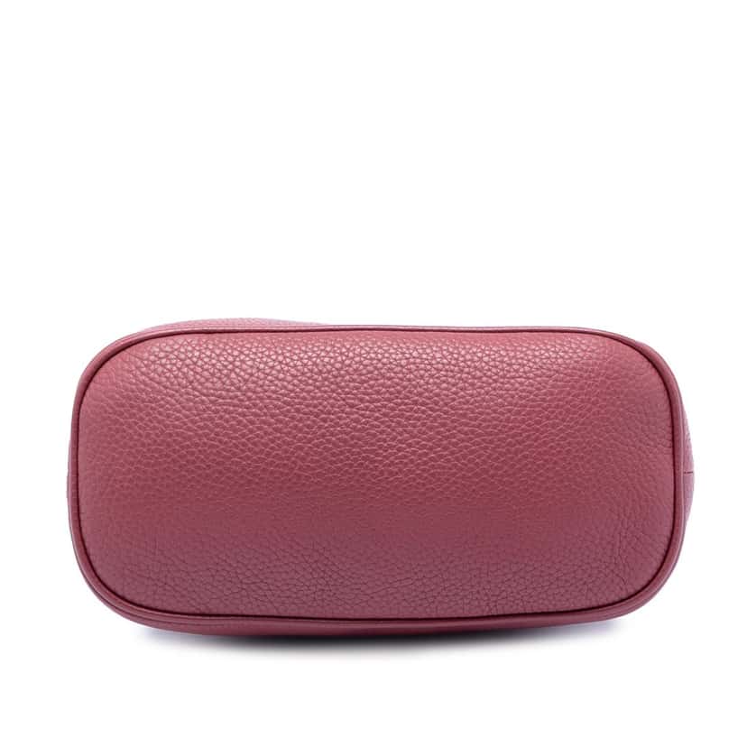 Gucci Mini Guccissima Dome Satchel Pink Leather Very good condition - Inside View