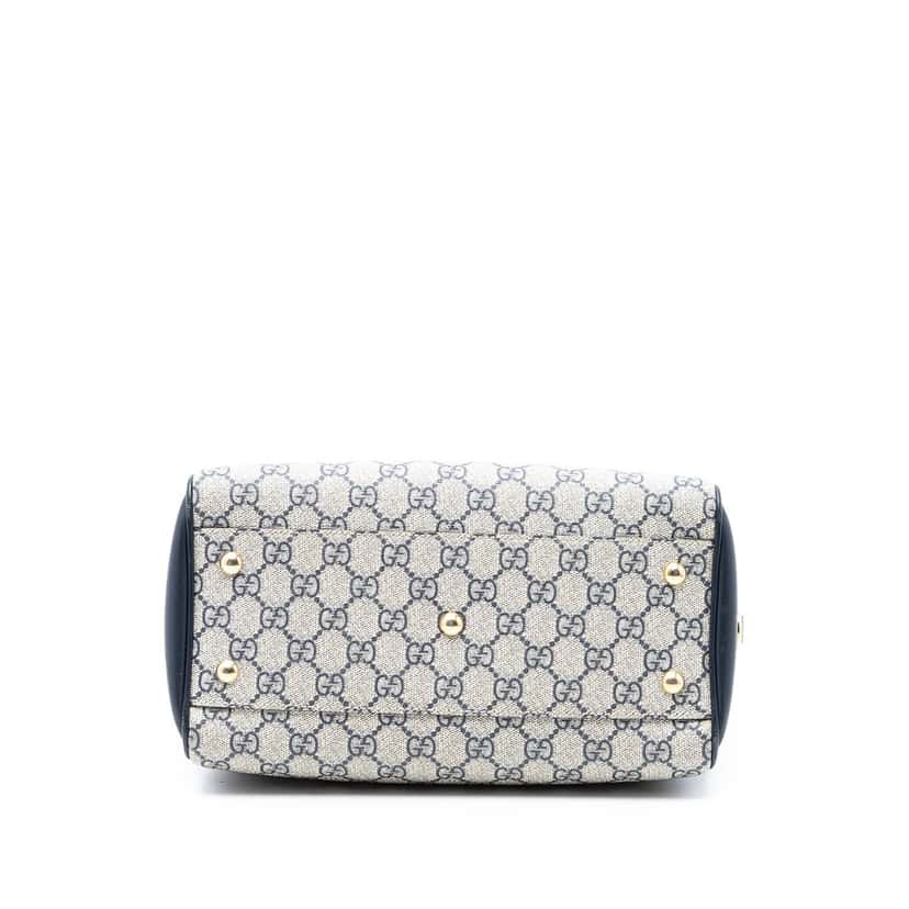 Gucci Small GG Supreme Boston Bag Beige Very good condition - Inside View