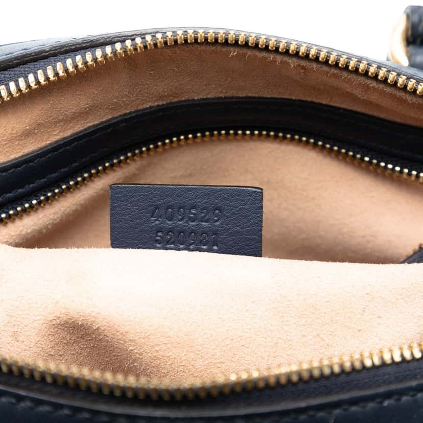Gucci Small GG Supreme Boston Bag Beige Very good condition - Box View