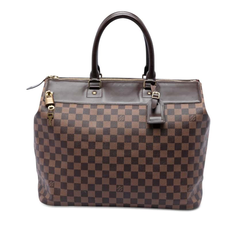 Louis Vuitton Damier Ebene Greenwich PM Brown Very good condition - Front View