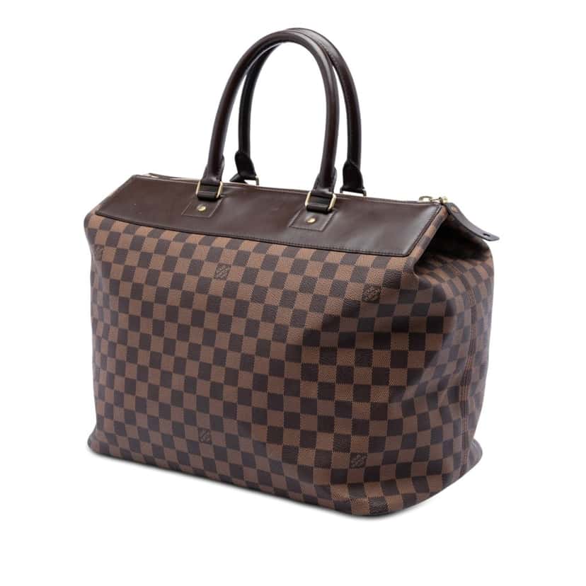 Louis Vuitton Damier Ebene Greenwich PM Brown Very good condition - Back View