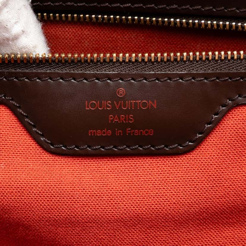 Louis Vuitton Damier Ebene Greenwich PM Brown Very good condition - Box View