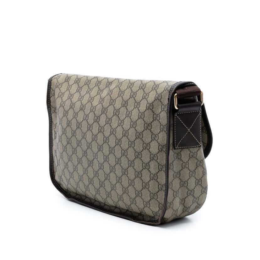 Gucci GG Supreme Crossbody Beige Very good condition - Back View