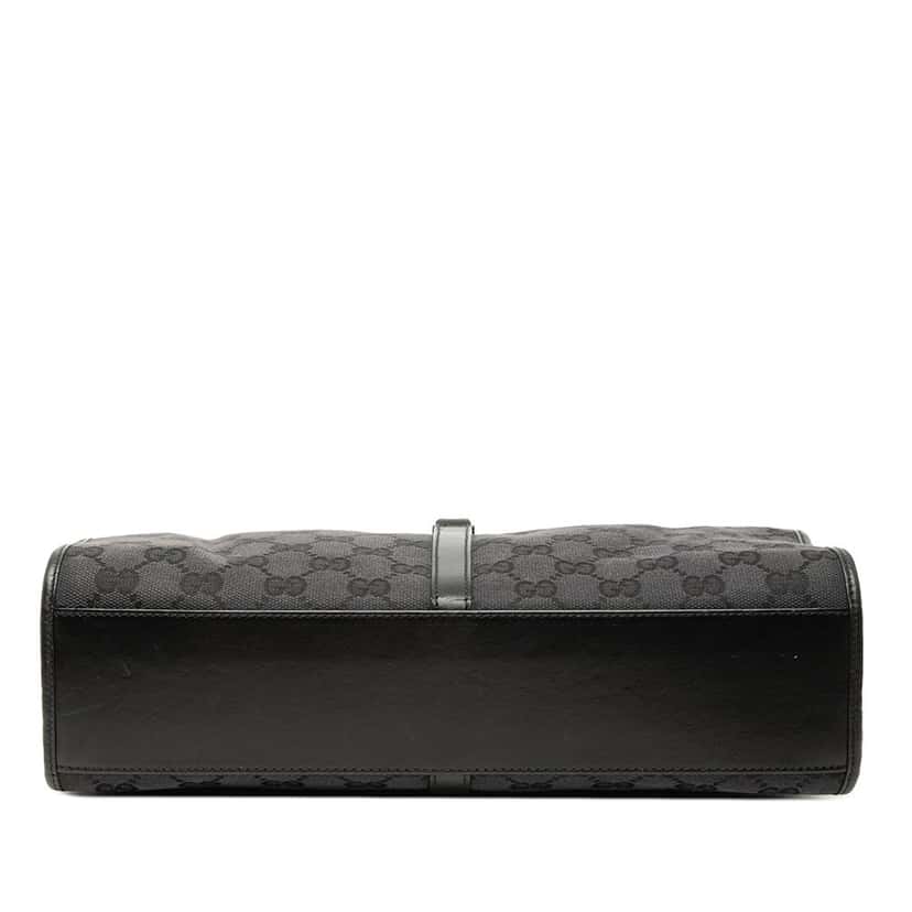 Gucci GG Canvas Jackie Tote Black Very good condition - Inside View