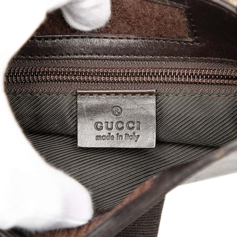 Gucci GG Supreme Crossbody Beige Very good condition - Box View