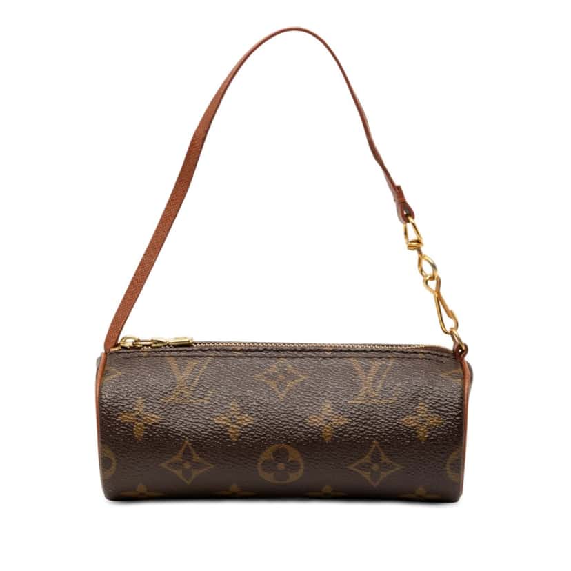 Louis Vuitton Monogram Papillon Pochette Brown Very good condition - Front View