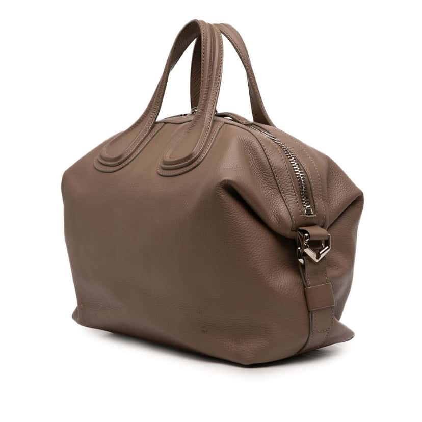 Givenchy Medium Calfskin Nightingale Satchel Brown Leather Very good condition - Back View