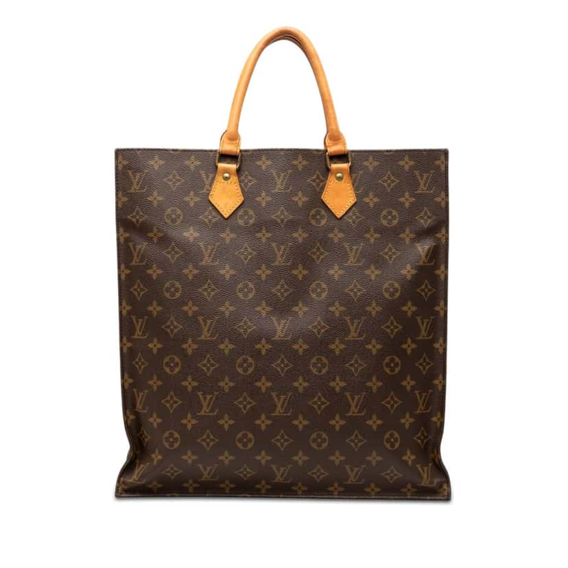 Louis Vuitton Monogram Sac Plat Brown Very good condition - Front View