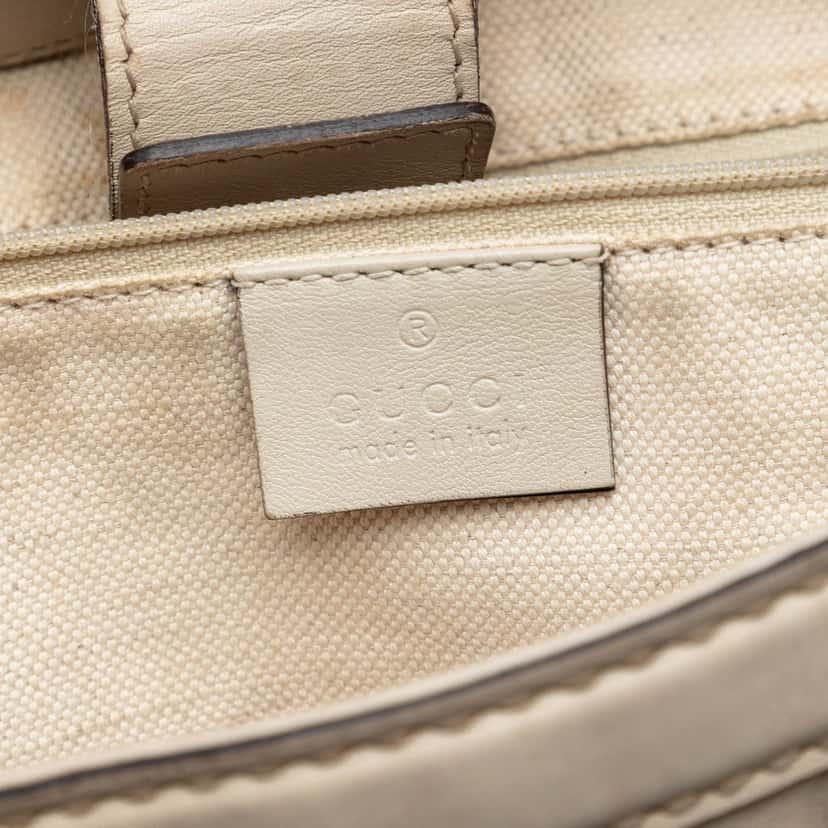 Gucci Guccissima Sukey Tote Brown Leather Very good condition - Box View
