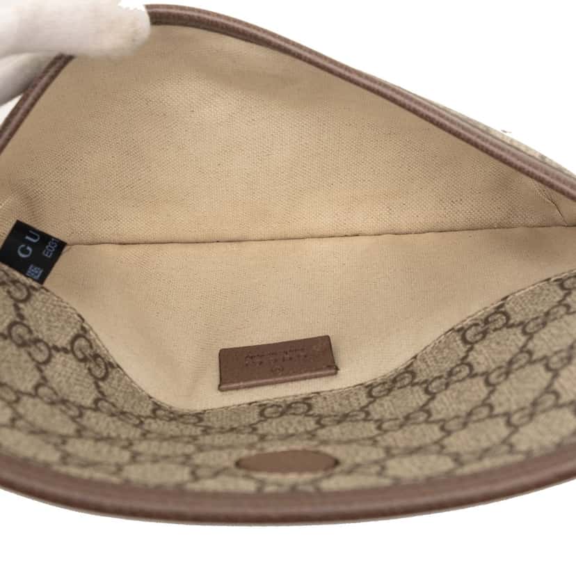Gucci GG Supreme Web Neo Vintage Belt Bag Beige Very good condition - Model View