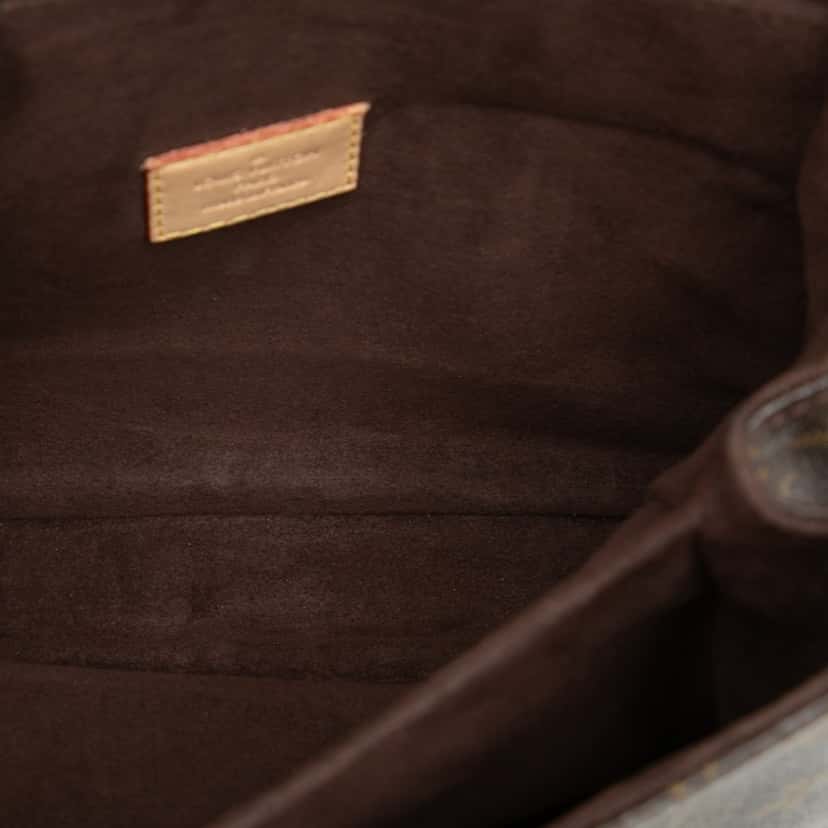 Louis Vuitton Monogram Pochette Metis Brown Very good condition - Model View