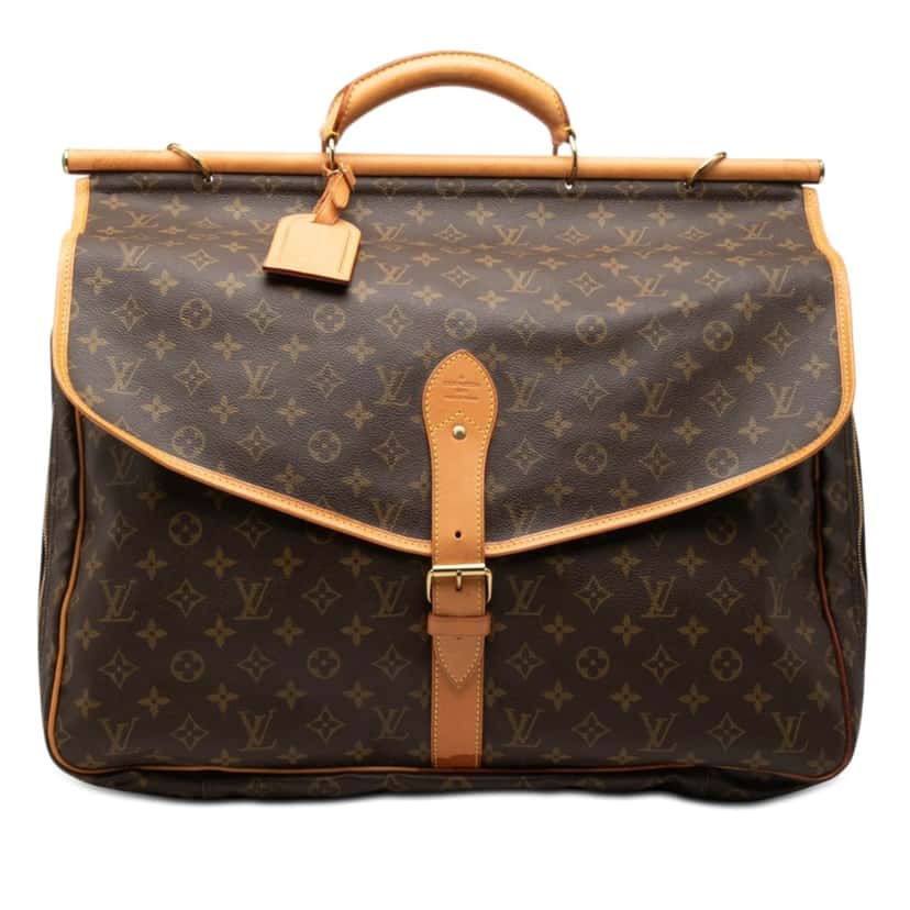Louis Vuitton Monogram Sac Chasse Hunting Bag Brown Good condition - Front View
