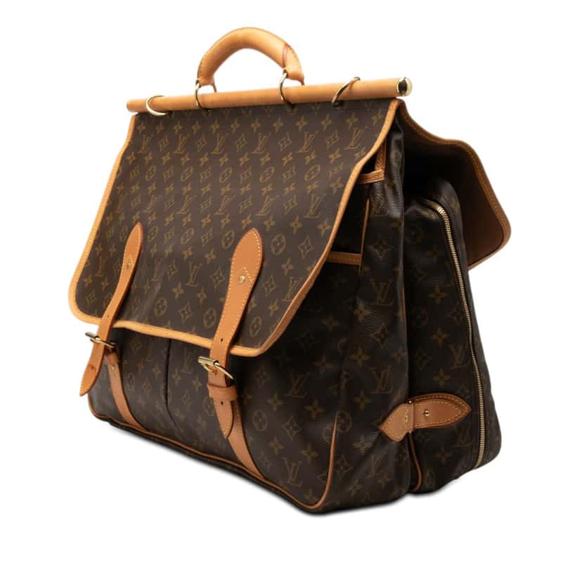 Louis Vuitton Monogram Sac Chasse Hunting Bag Brown Good condition - Back View