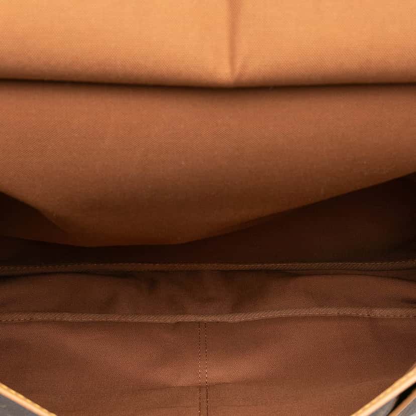 Louis Vuitton Monogram Sac Chasse Hunting Bag Brown Good condition - Model View