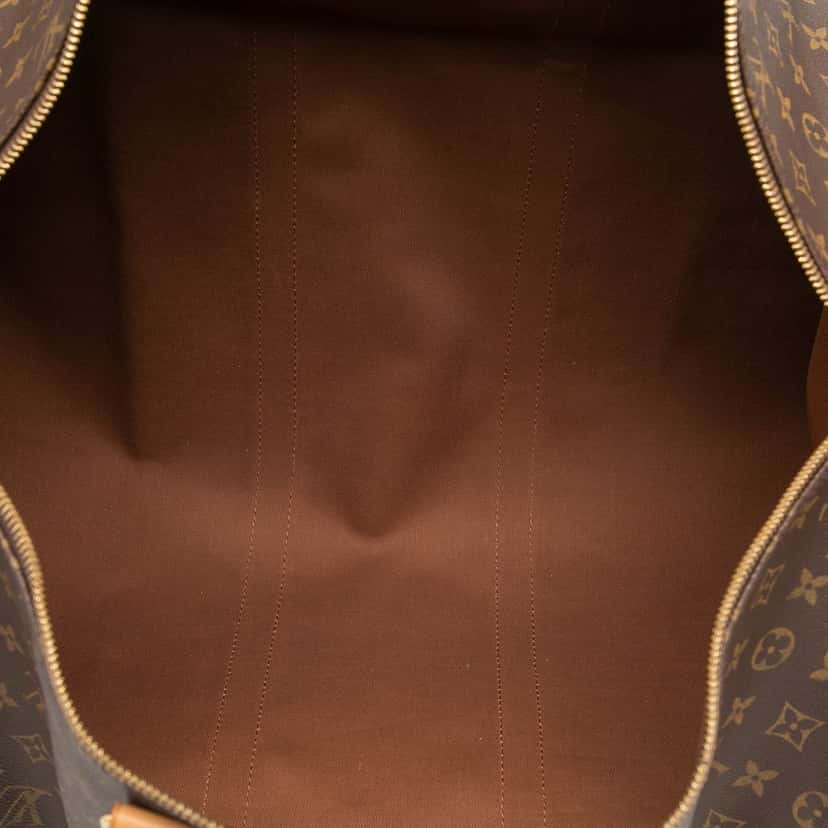 Louis Vuitton Monogram Keepall 55 Brown Very good condition - Model View