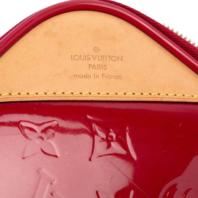 Louis Vuitton Monogram Vernis Pegase 45 Red Leather Very good condition - Box View