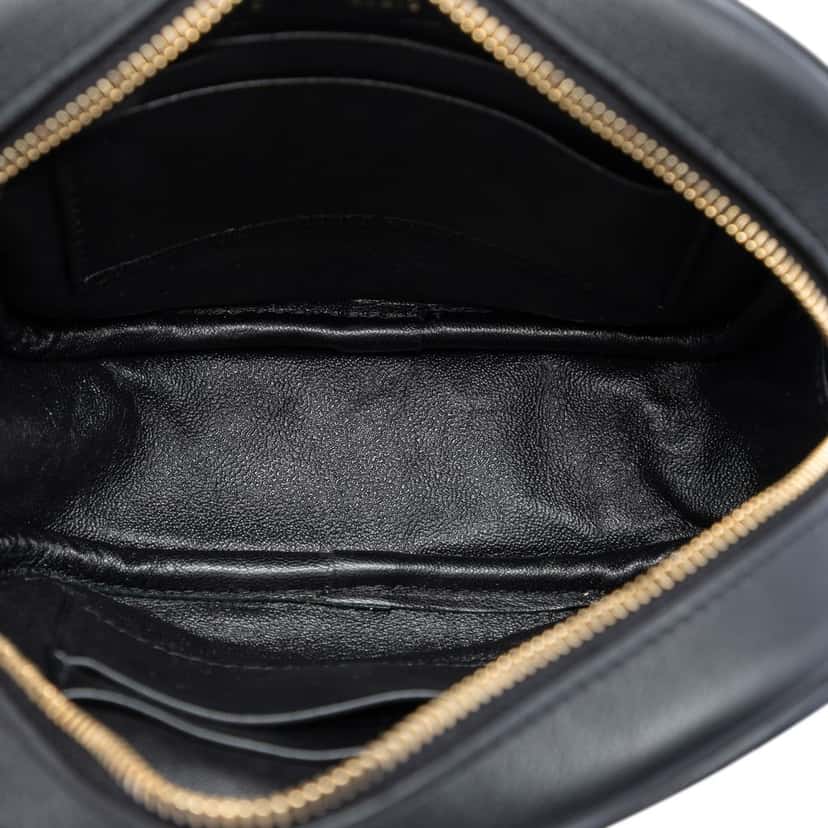 Saint Laurent Calfskin Monogram Blogger Bag Black Leather Very good condition - Model View